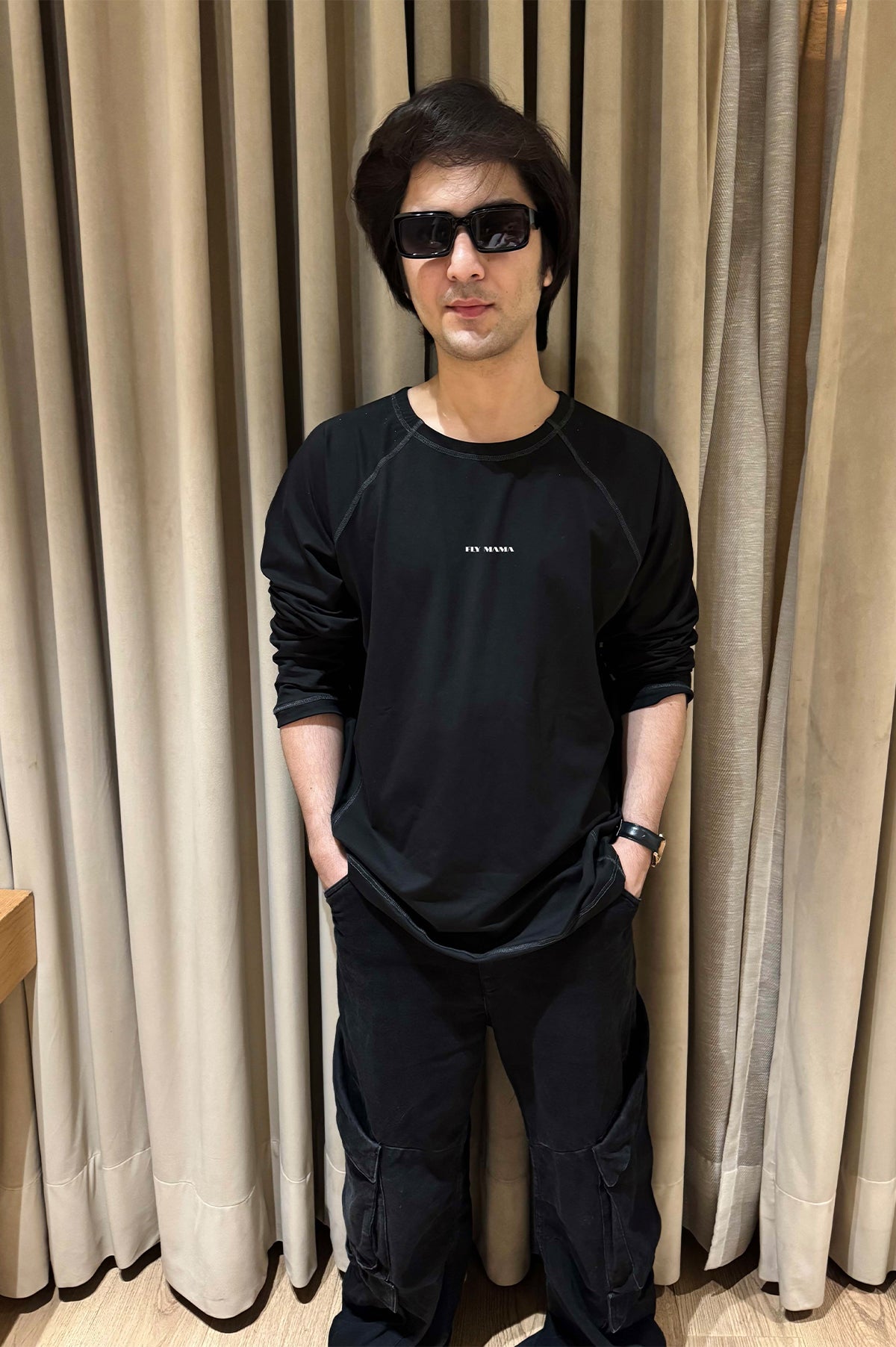 Midnight Stitch Sweatshirt - Black