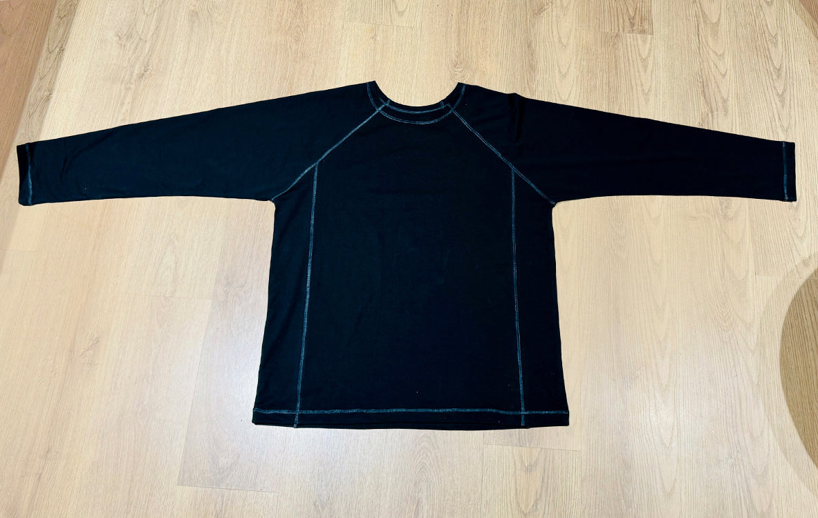 Midnight Stitch Sweatshirt - Black