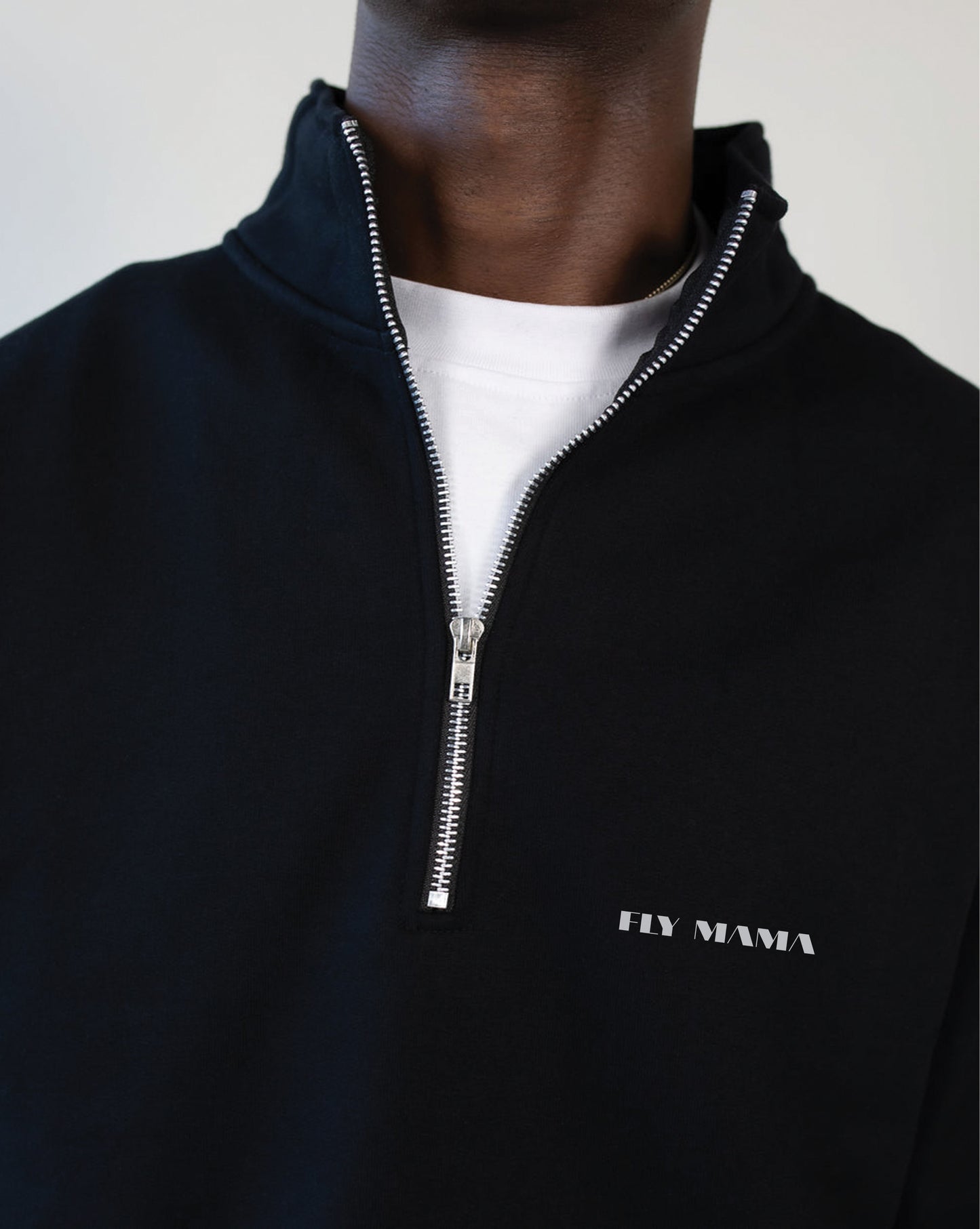 Black Quad Zip Jacket