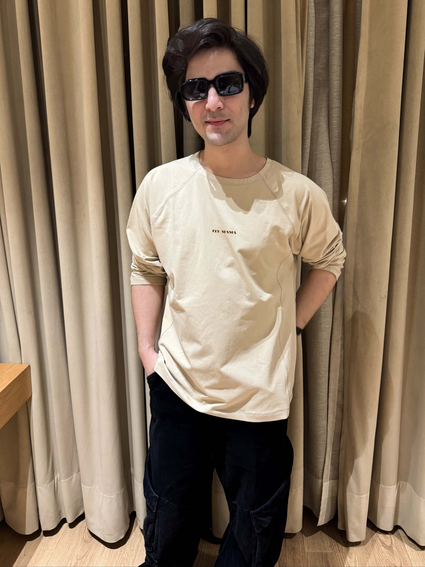 Dune Four-way Stitch - Sweatshirt ( Beige )
