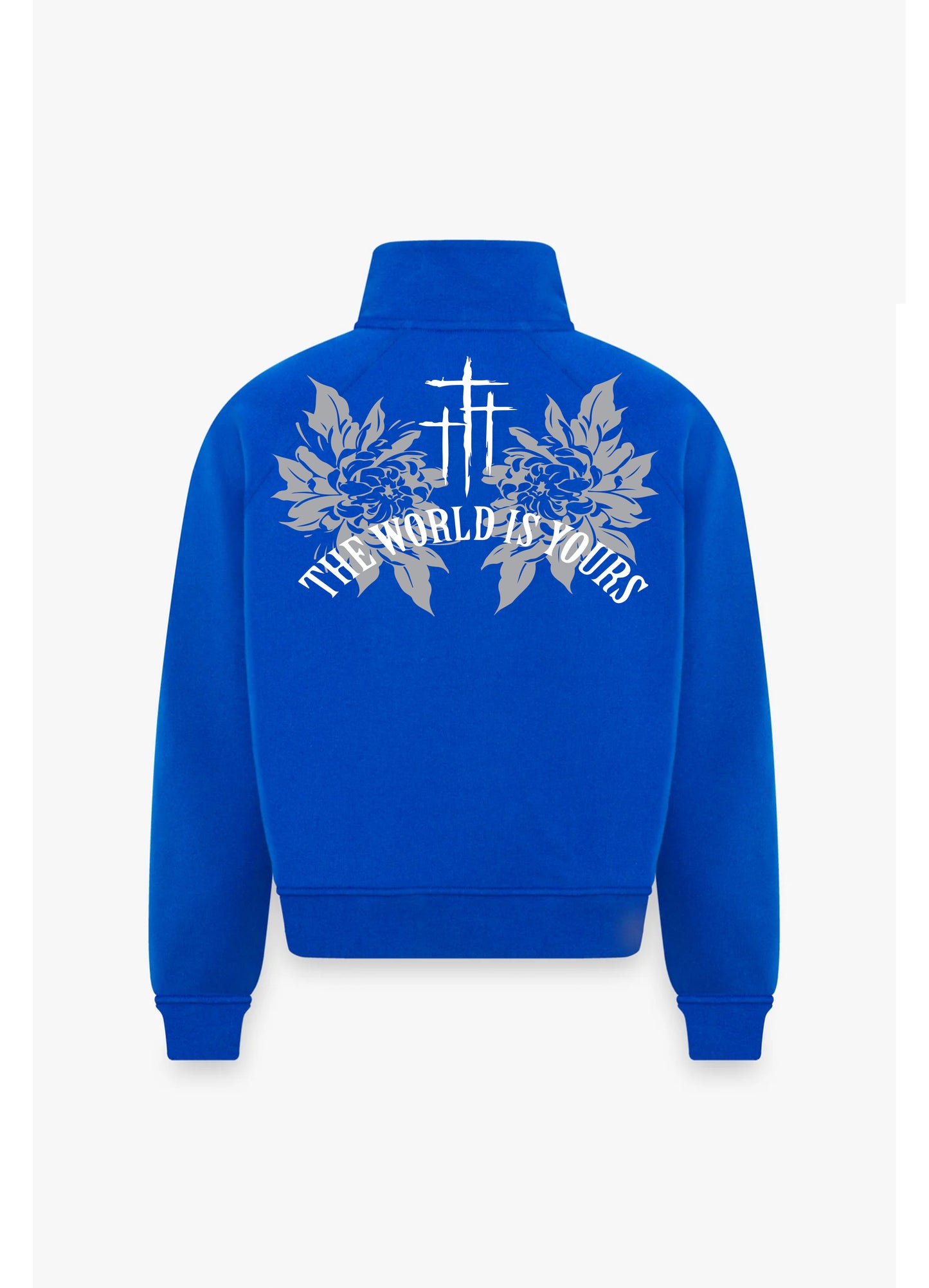 Royal Blue Quad Zip Jacket