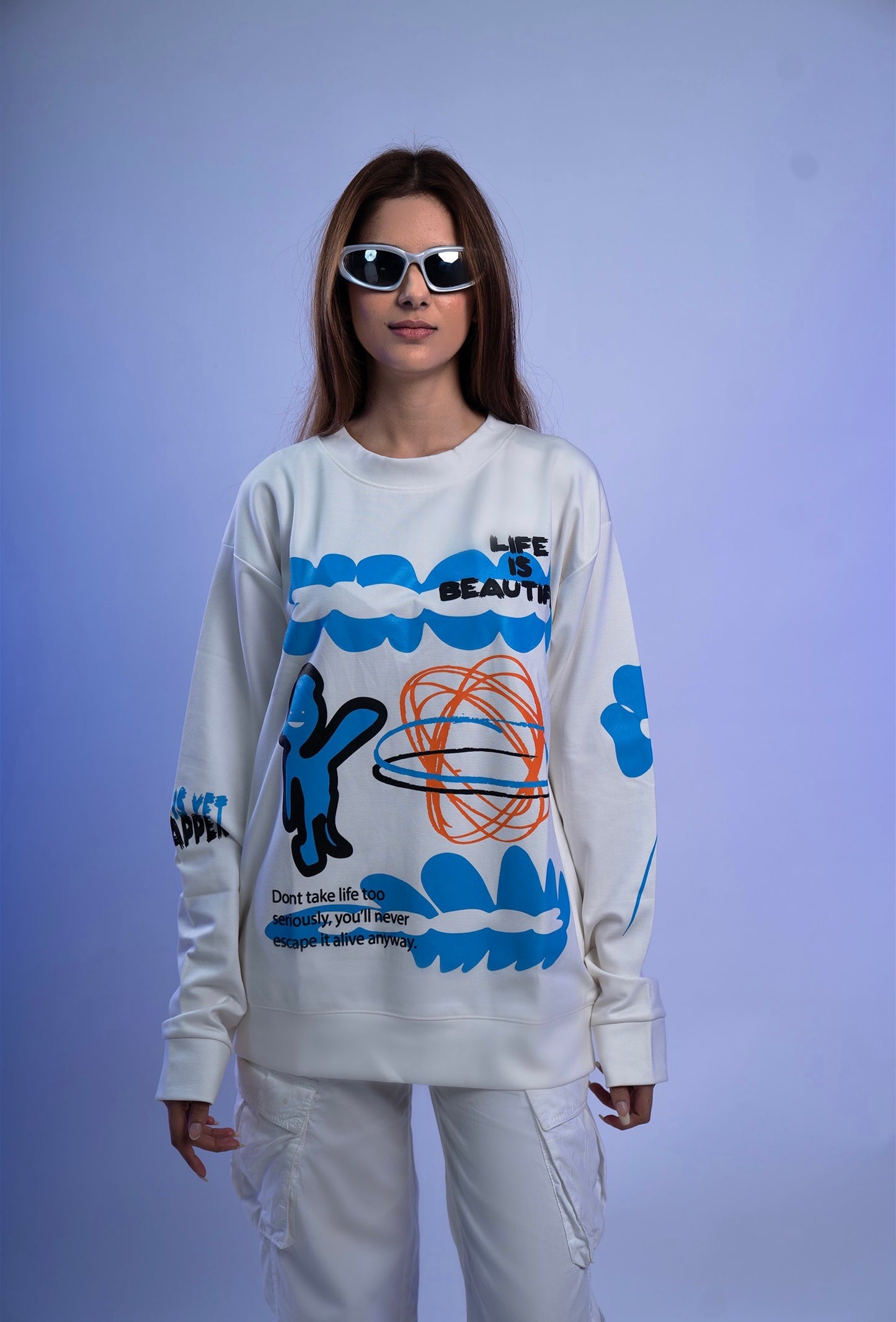 LIFE IS BEAUTIFUL SWEATSHIRT