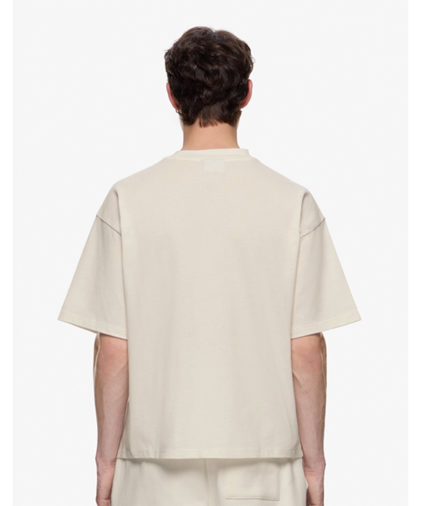 Essential Cream | Basic Oversized t-shirt