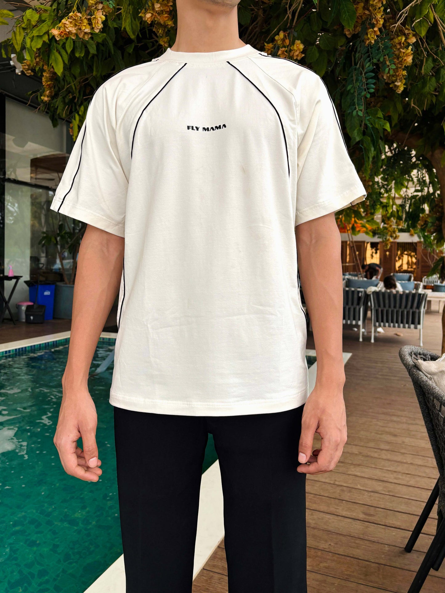 Mistline / Signature Piping T-shirt