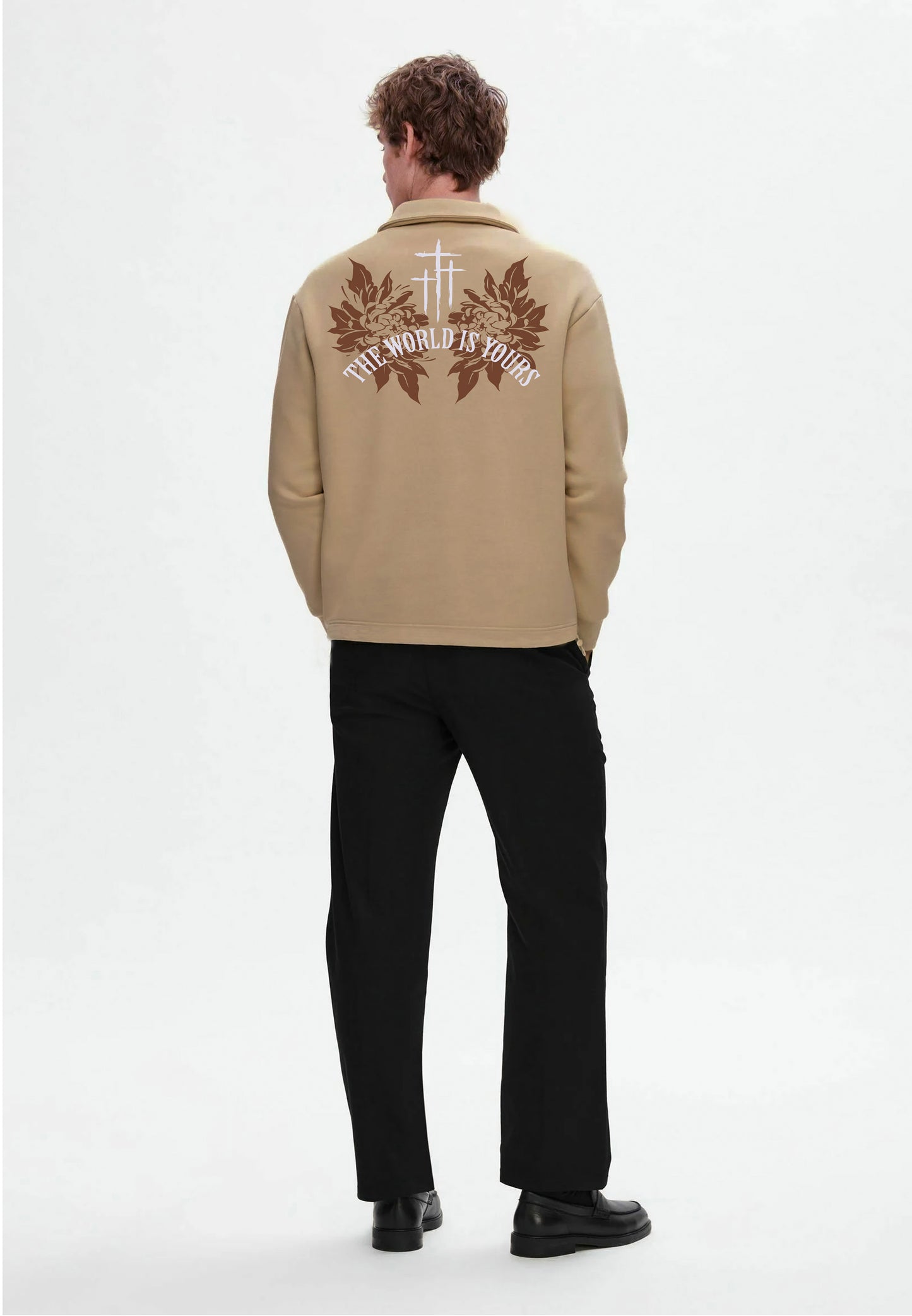 Caramel Quad Zip Jacket
