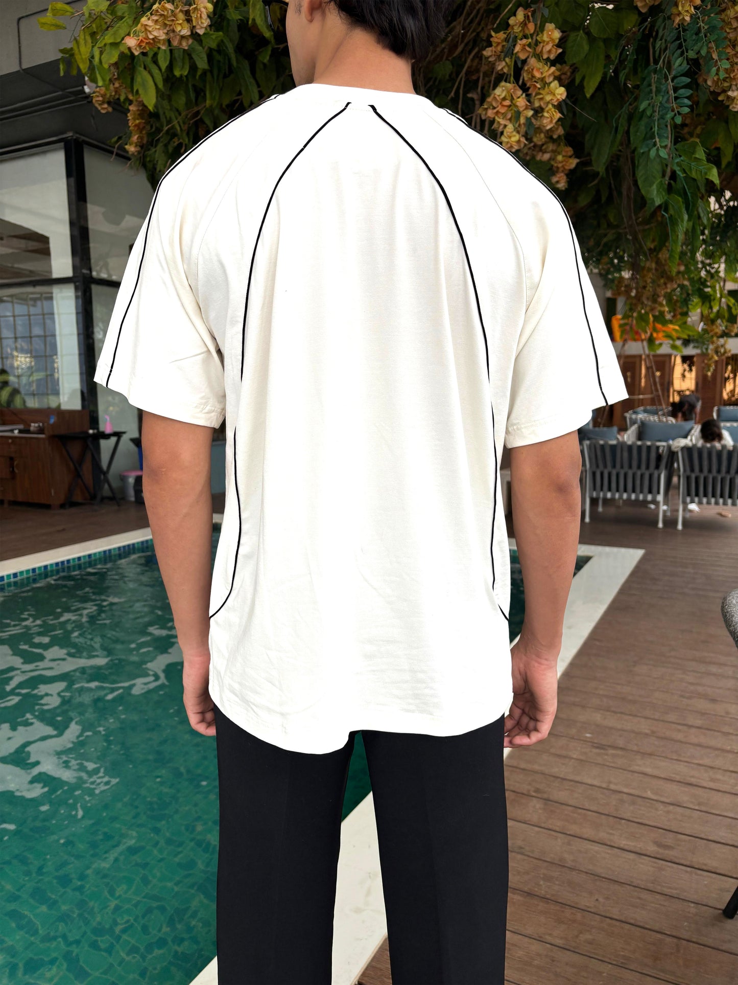 Mistline / Signature Piping T-shirt