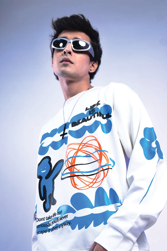 LIFE IS BEAUTIFUL SWEATSHIRT