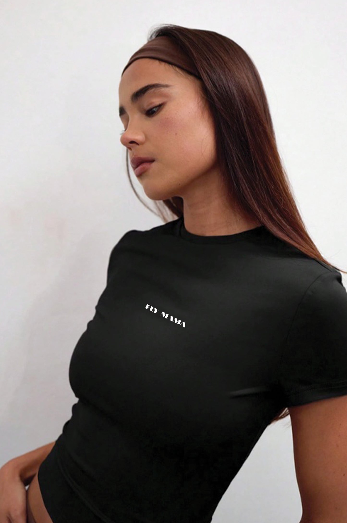 Black crop top