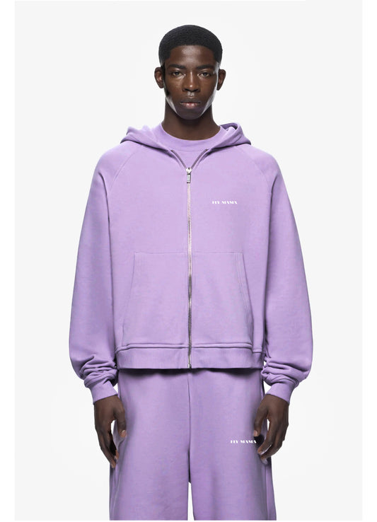 Lavender Zipper Jacket