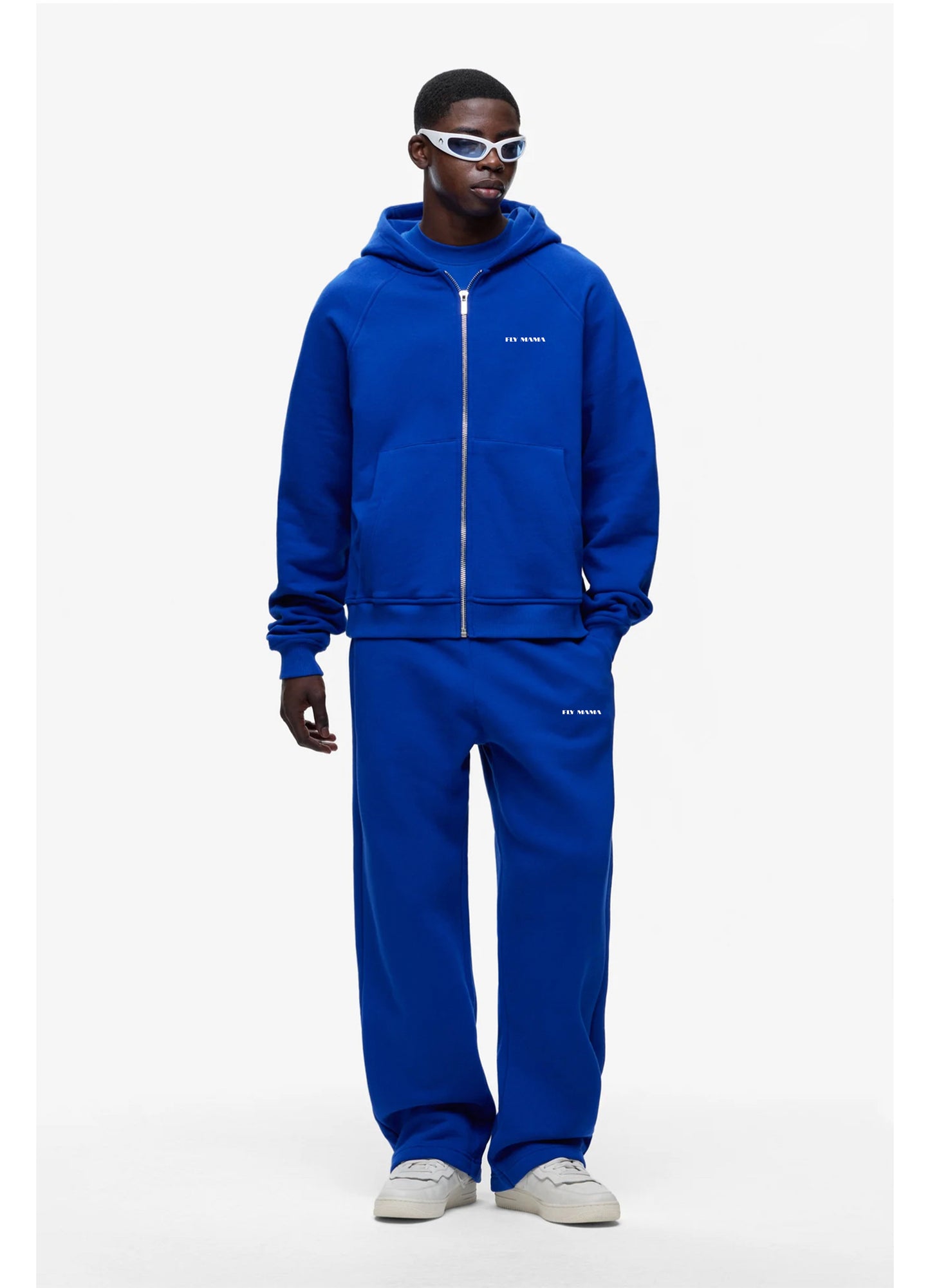 Royal blue Zipper Jacket