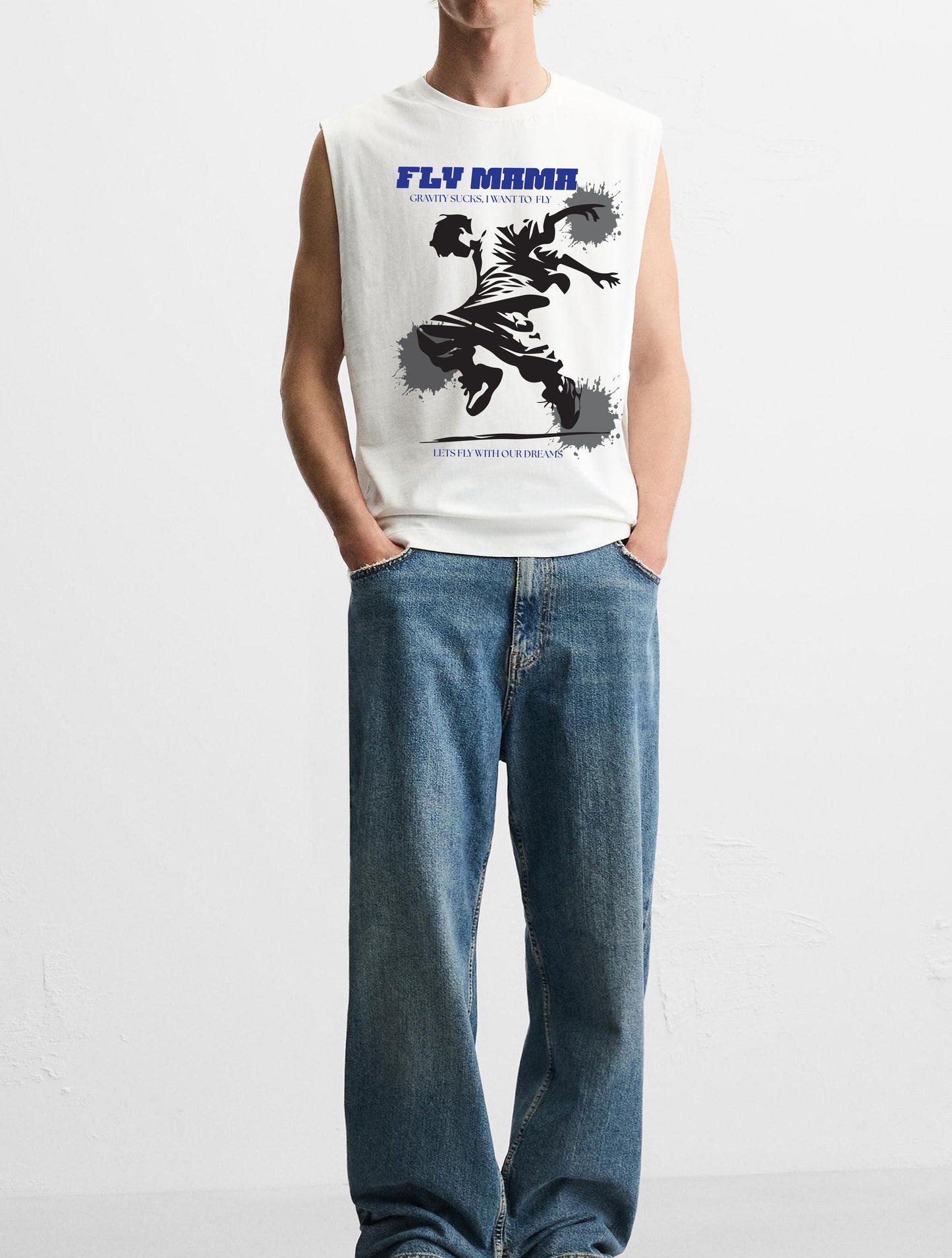 Gravity - Sleeveless t-shirt