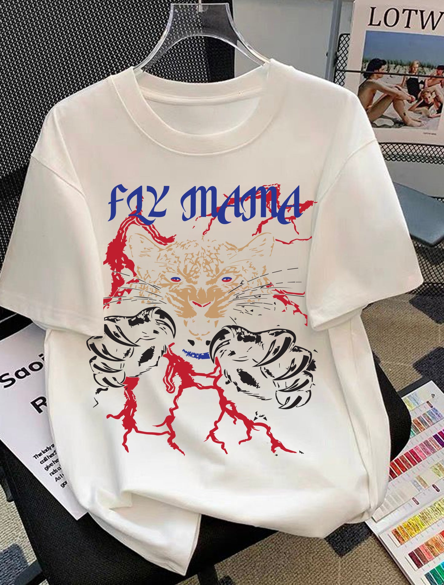 Thunderclaw tee - White