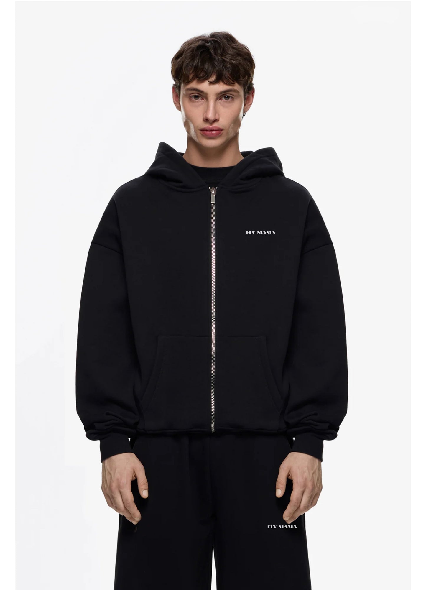 Black Zipper Jacket