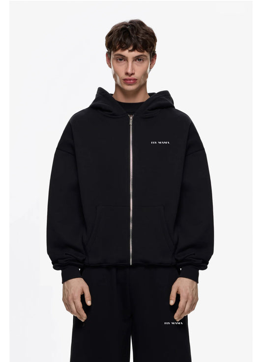 Black Zipper Jacket