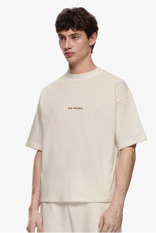Essential Cream | Basic Oversized t-shirt