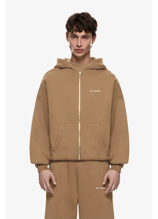 Caramel Zipper Jacket