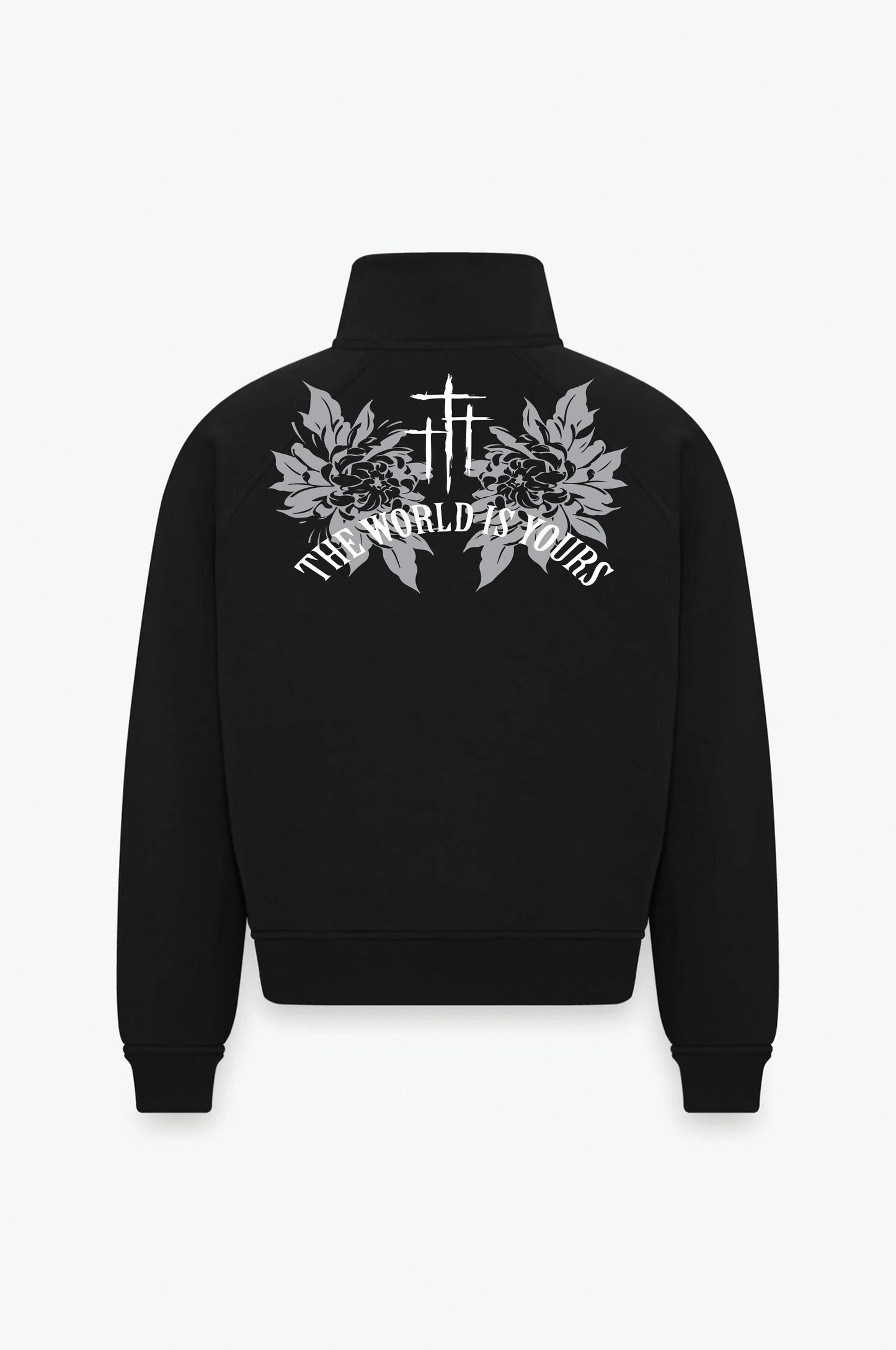 Black Quad Zip Jacket
