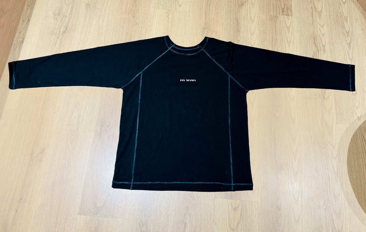 Midnight Stitch Sweatshirt - Black