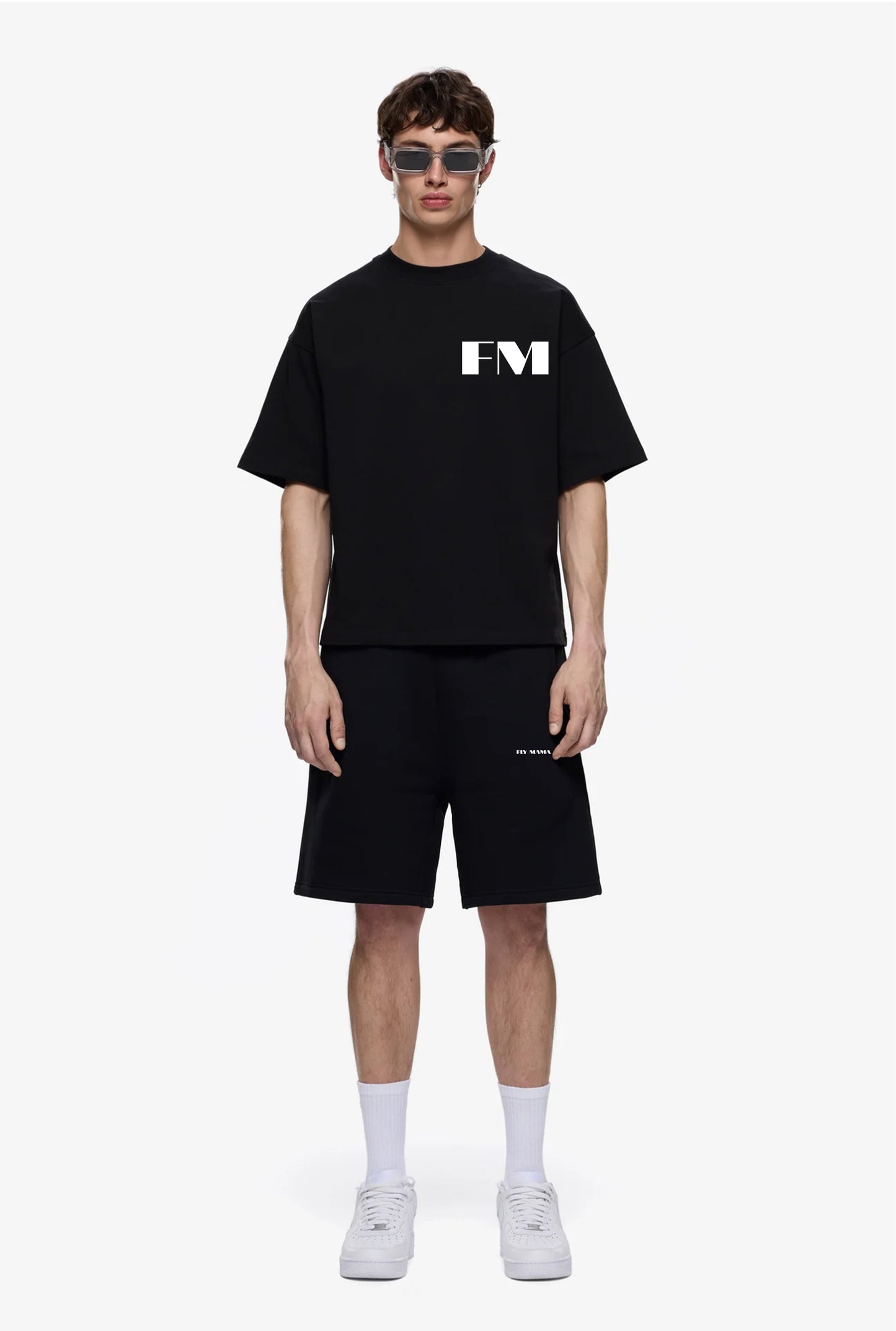 Wild Bloom ( Black T-shirt )
