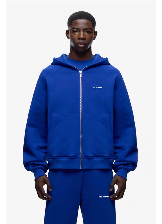 Royal blue Zipper Jacket