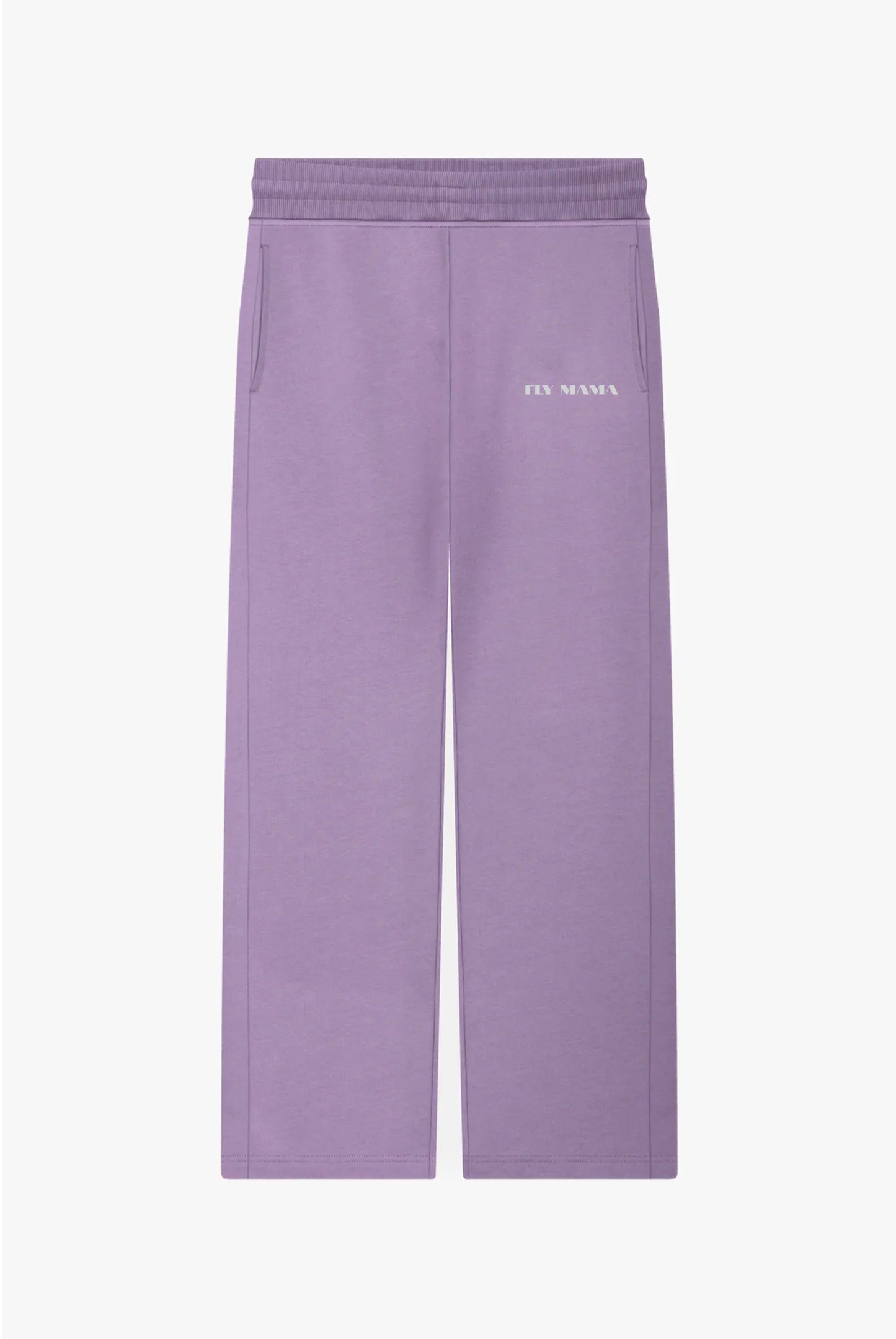 WIDE SWEAT PANTS ( LAVENDER  )