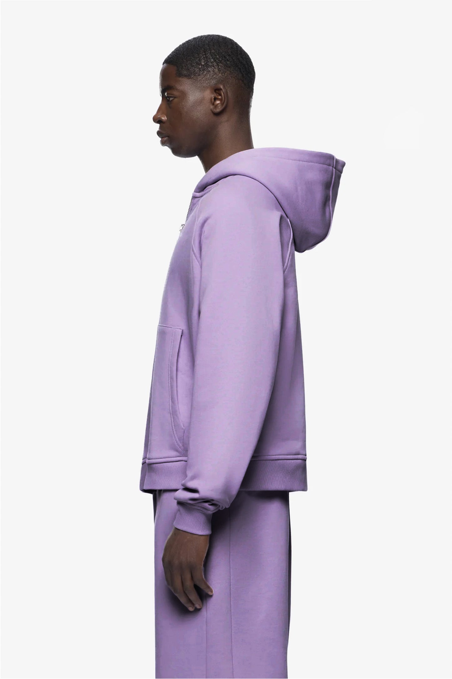 Lavender Zipper Jacket
