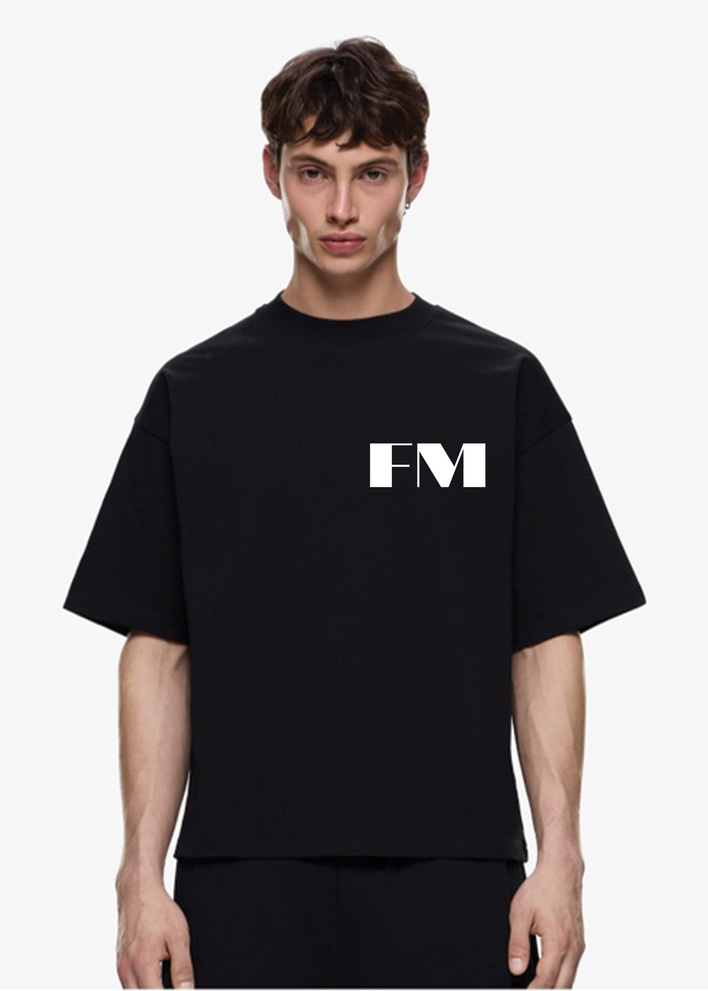Wild Bloom ( Black T-shirt )