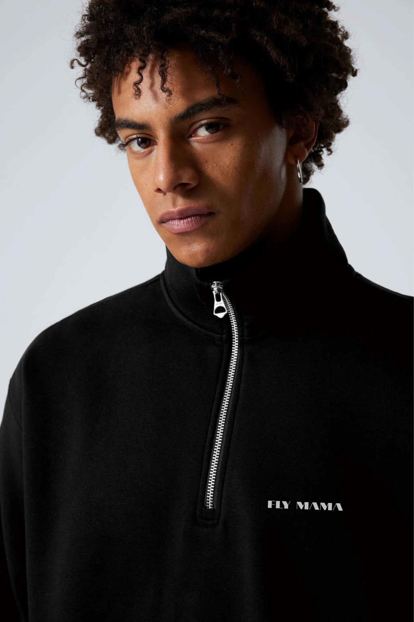Black Quad Zip Jacket