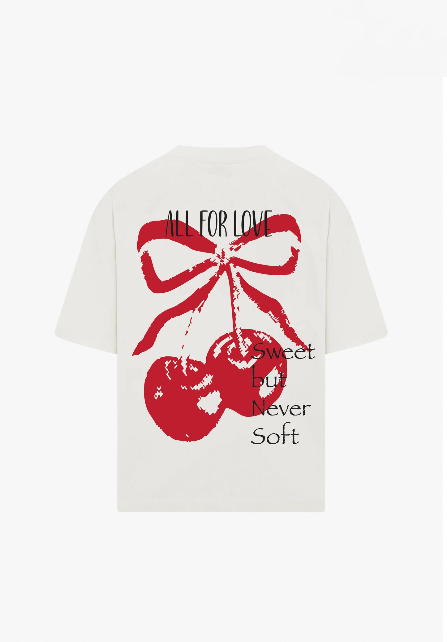 All for love Tee (Off white )