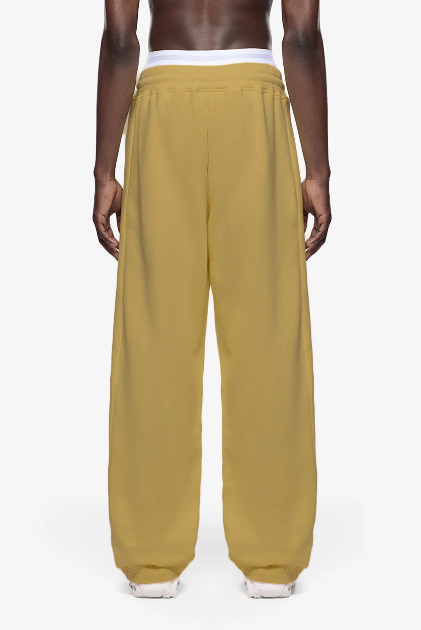 WIDE SWEAT PANTS ( CARAMEL )