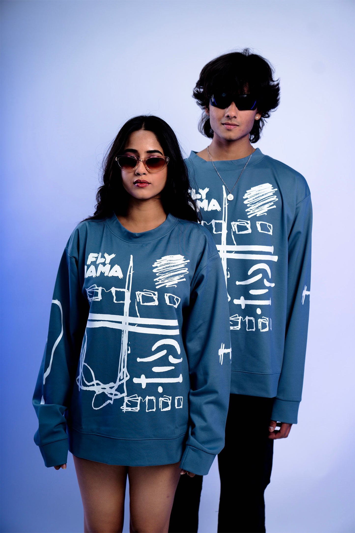 ABSTRACT BLUE