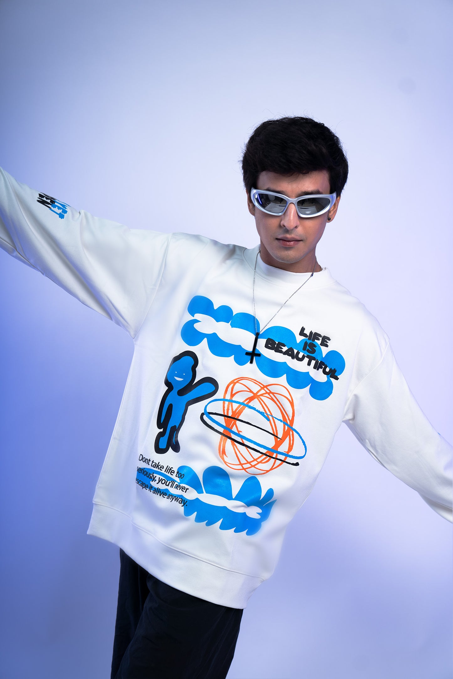 LIFE IS BEAUTIFUL SWEATSHIRT