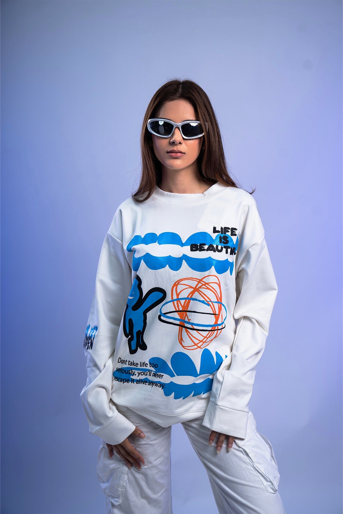 LIFE IS BEAUTIFUL SWEATSHIRT