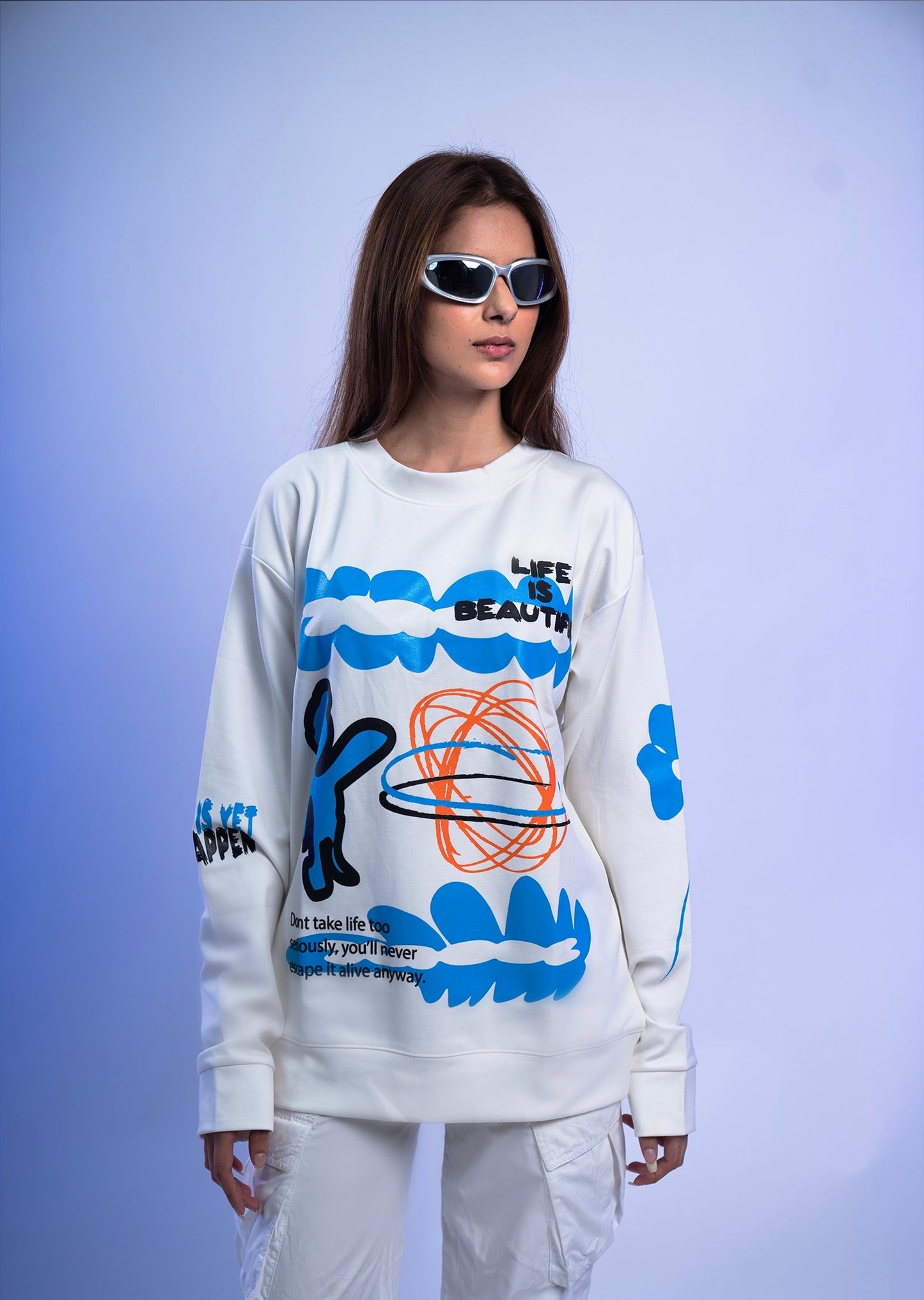 LIFE IS BEAUTIFUL SWEATSHIRT