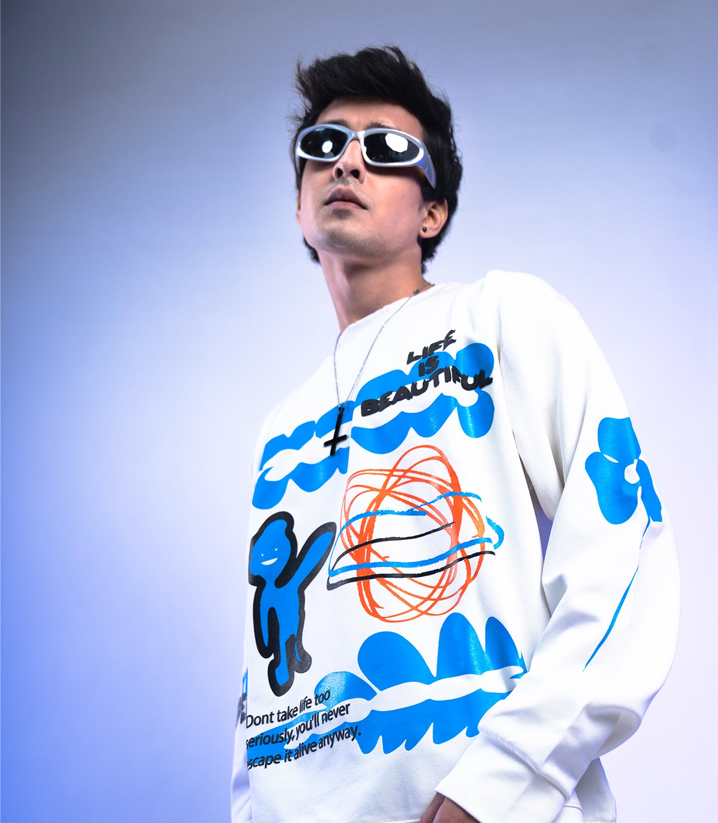 LIFE IS BEAUTIFUL SWEATSHIRT