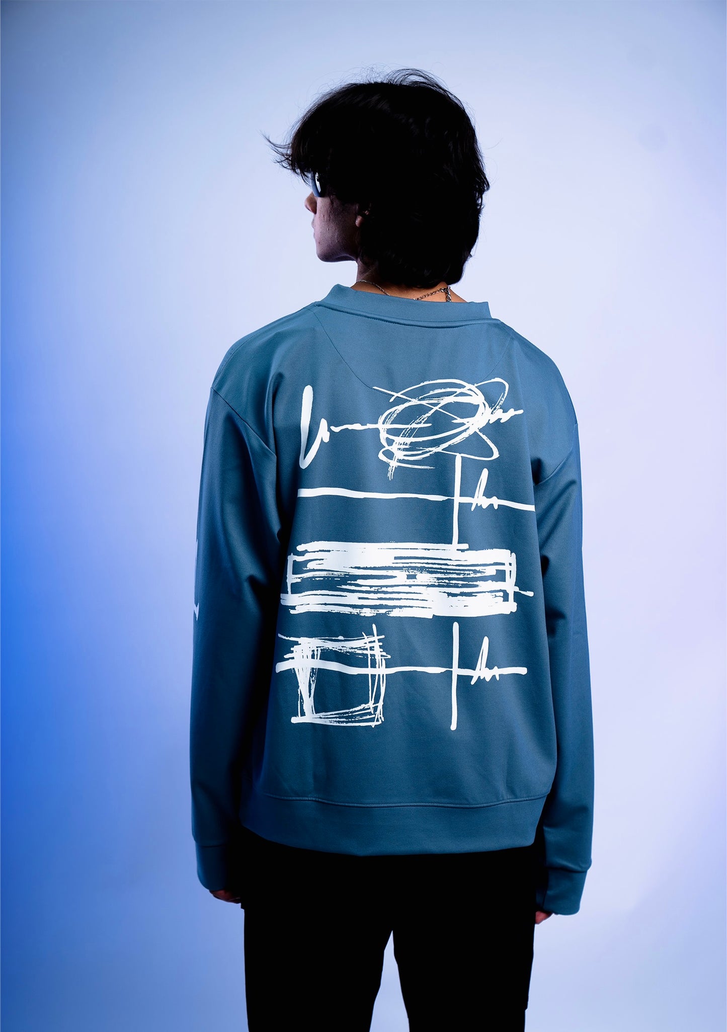 ABSTRACT BLUE