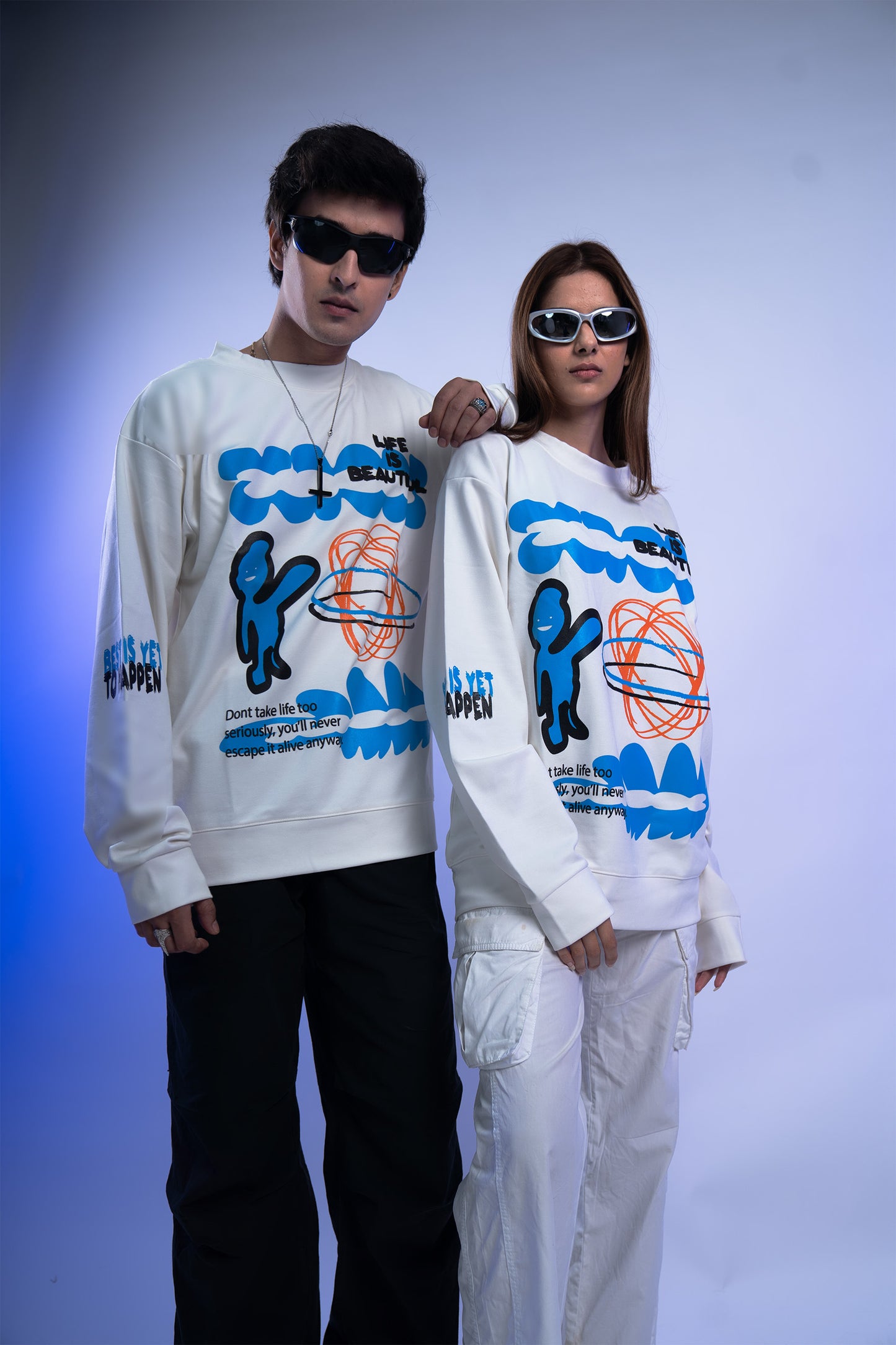 LIFE IS BEAUTIFUL SWEATSHIRT