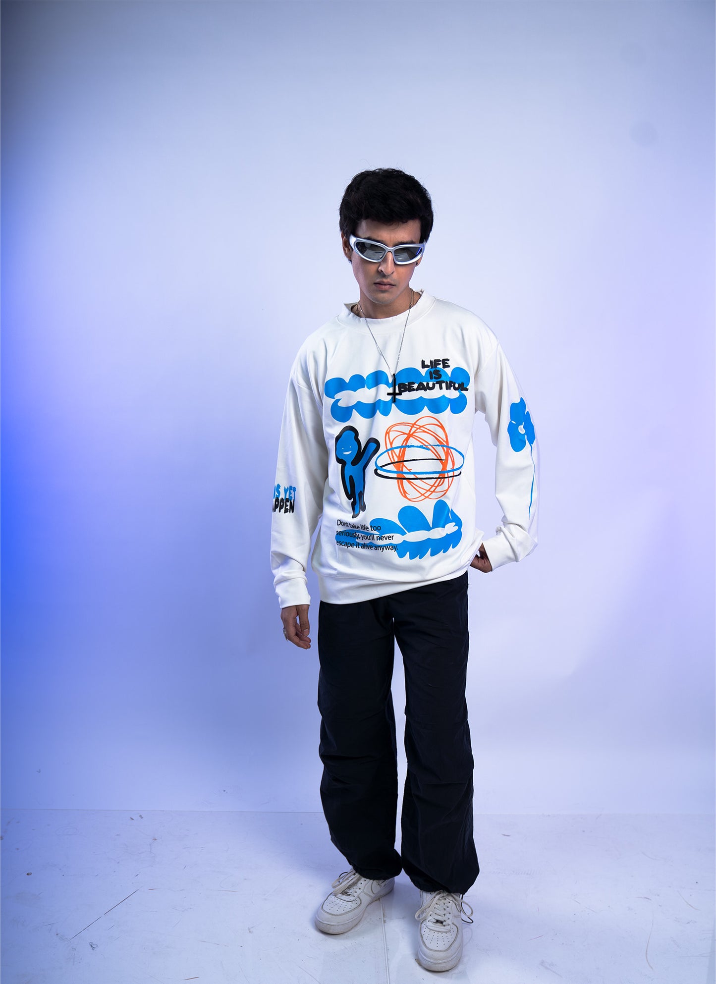 LIFE IS BEAUTIFUL SWEATSHIRT